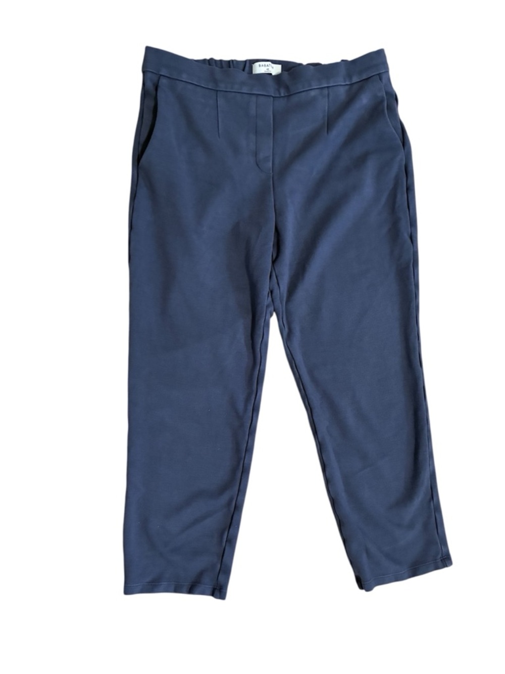 Babaton Aritzia Navy Slim Tapered Pull-On Ankle Pants Trouser